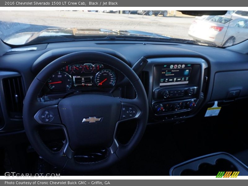 Black / Jet Black 2016 Chevrolet Silverado 1500 LT Crew Cab