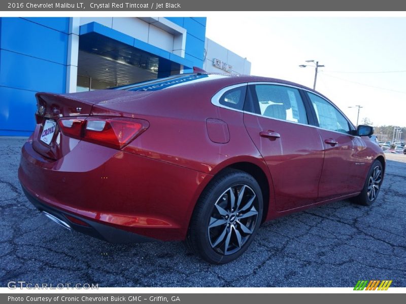 Crystal Red Tintcoat / Jet Black 2016 Chevrolet Malibu LT