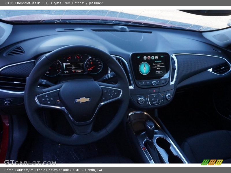 Crystal Red Tintcoat / Jet Black 2016 Chevrolet Malibu LT