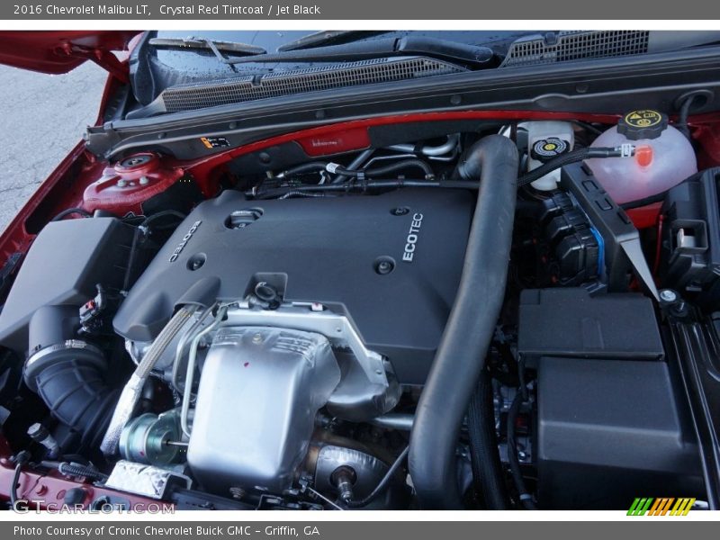 Crystal Red Tintcoat / Jet Black 2016 Chevrolet Malibu LT