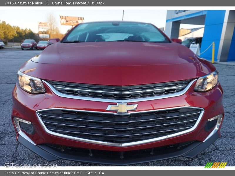 Crystal Red Tintcoat / Jet Black 2016 Chevrolet Malibu LT