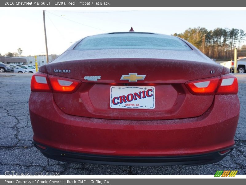 Crystal Red Tintcoat / Jet Black 2016 Chevrolet Malibu LT