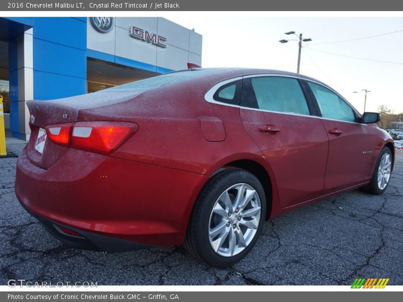 Crystal Red Tintcoat / Jet Black 2016 Chevrolet Malibu LT