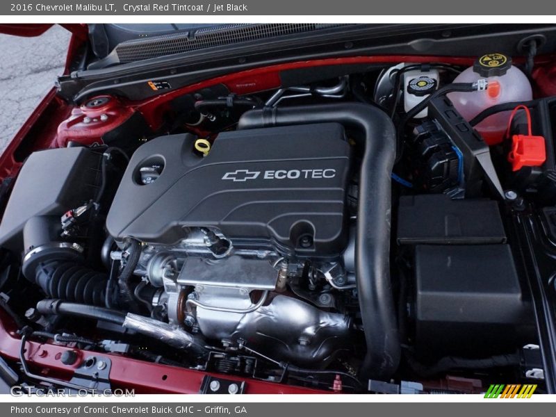 Crystal Red Tintcoat / Jet Black 2016 Chevrolet Malibu LT