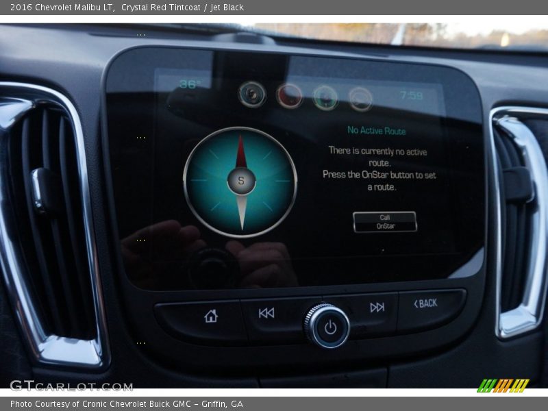 Crystal Red Tintcoat / Jet Black 2016 Chevrolet Malibu LT