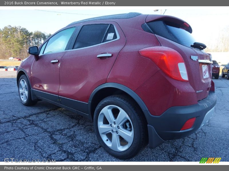 Winterberry Red Metallic / Ebony 2016 Buick Encore Convenience