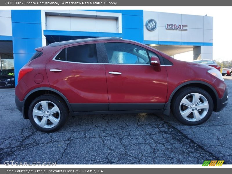 Winterberry Red Metallic / Ebony 2016 Buick Encore Convenience