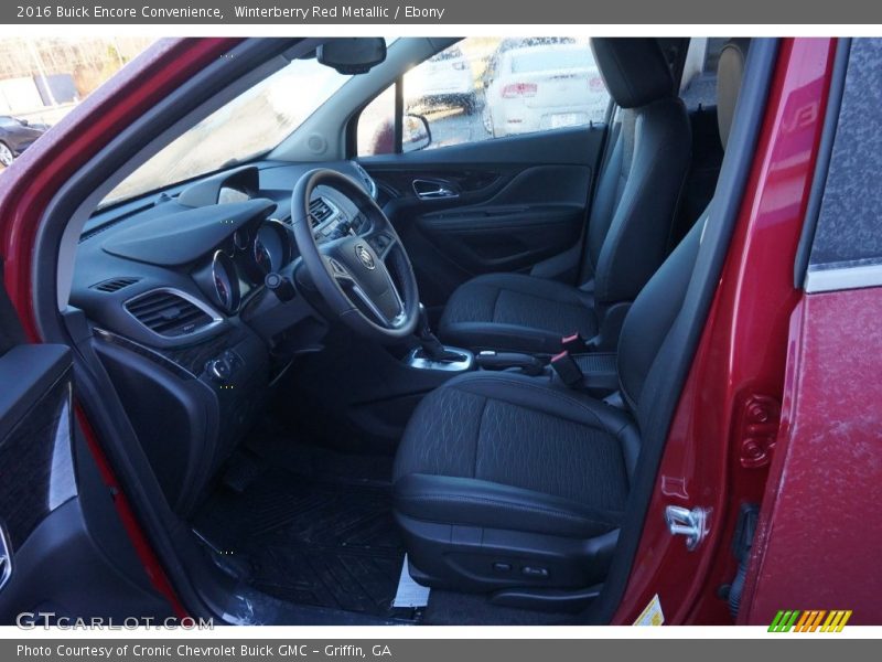 Winterberry Red Metallic / Ebony 2016 Buick Encore Convenience