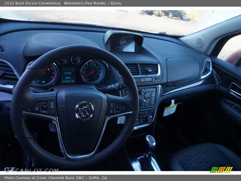 Winterberry Red Metallic / Ebony 2016 Buick Encore Convenience