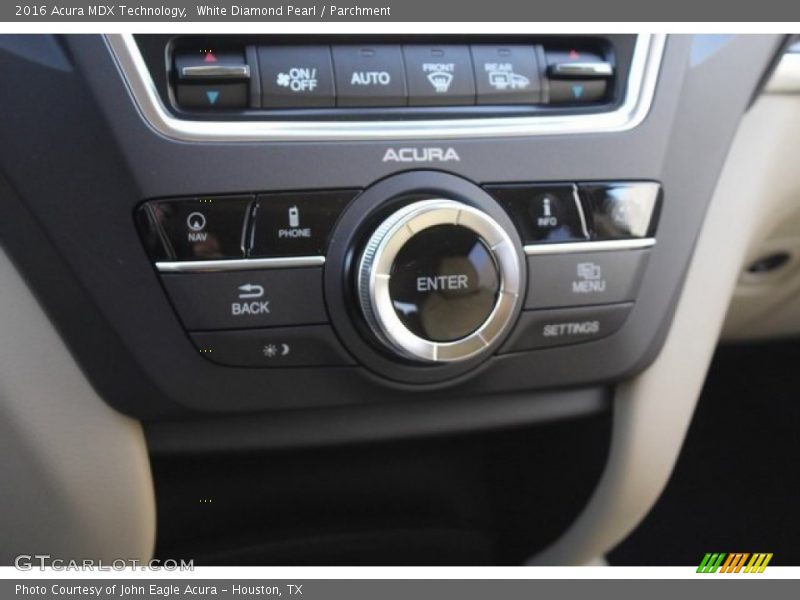 White Diamond Pearl / Parchment 2016 Acura MDX Technology