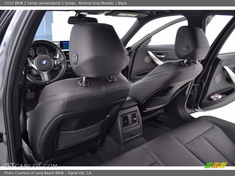 Mineral Grey Metallic / Black 2013 BMW 3 Series ActiveHybrid 3 Sedan