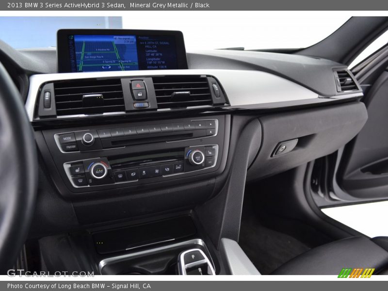 Mineral Grey Metallic / Black 2013 BMW 3 Series ActiveHybrid 3 Sedan