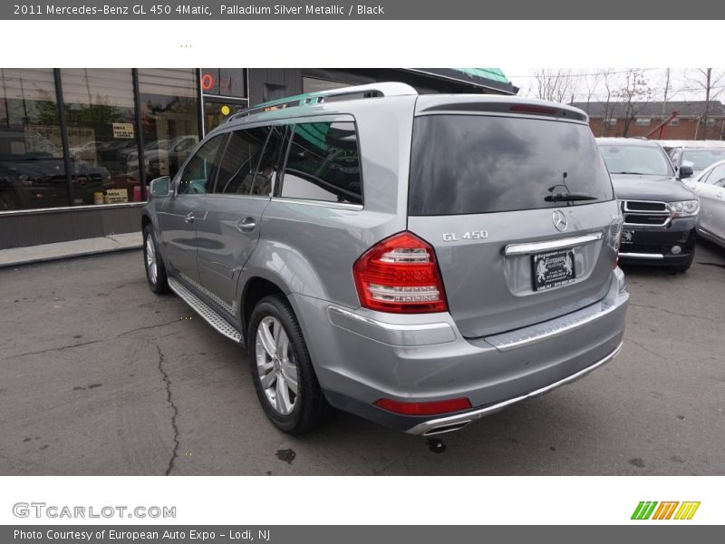 Palladium Silver Metallic / Black 2011 Mercedes-Benz GL 450 4Matic