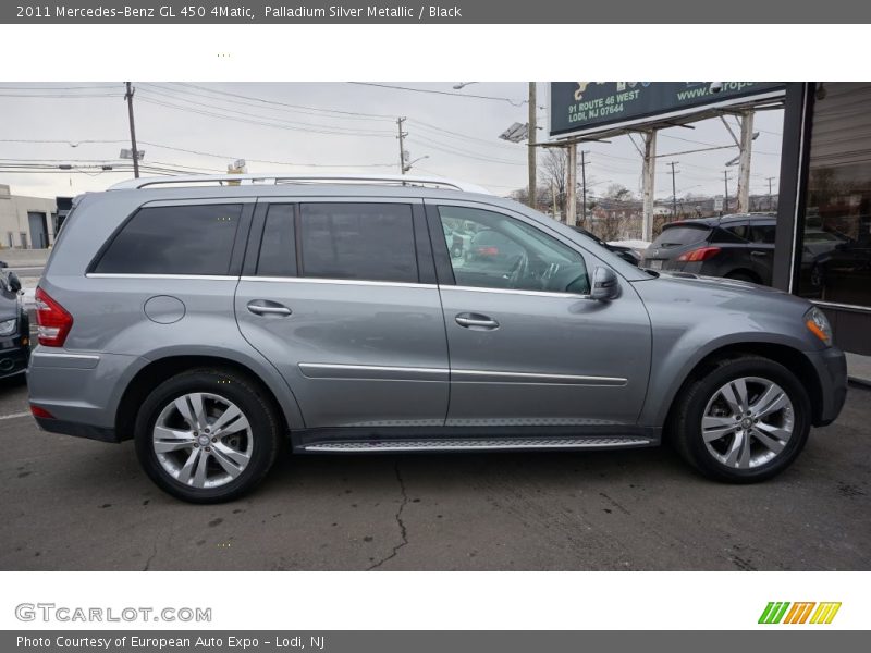 Palladium Silver Metallic / Black 2011 Mercedes-Benz GL 450 4Matic