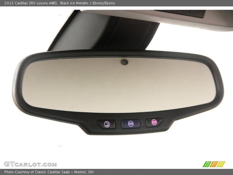 Black Ice Metallic / Ebony/Ebony 2013 Cadillac SRX Luxury AWD