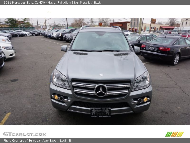 Palladium Silver Metallic / Black 2011 Mercedes-Benz GL 450 4Matic