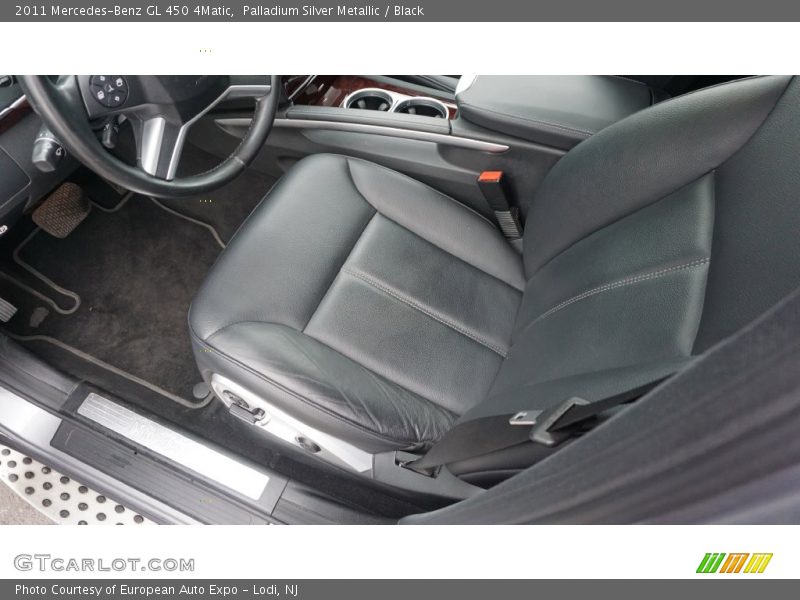 Palladium Silver Metallic / Black 2011 Mercedes-Benz GL 450 4Matic