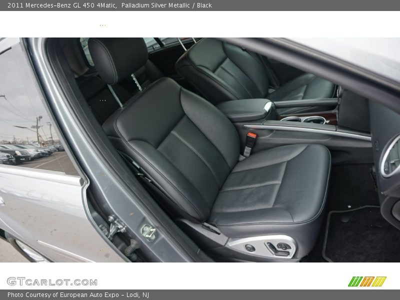 Palladium Silver Metallic / Black 2011 Mercedes-Benz GL 450 4Matic