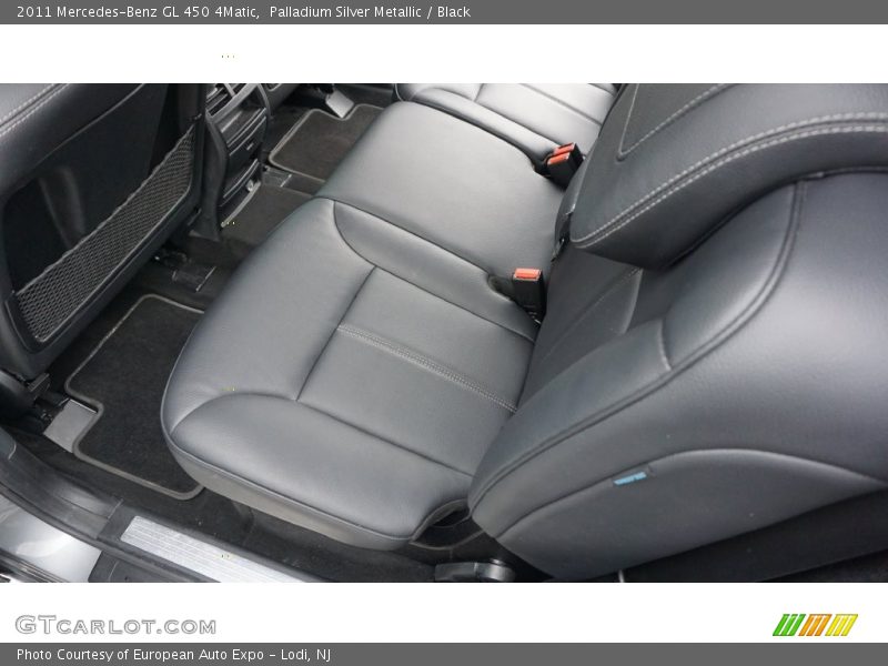 Palladium Silver Metallic / Black 2011 Mercedes-Benz GL 450 4Matic