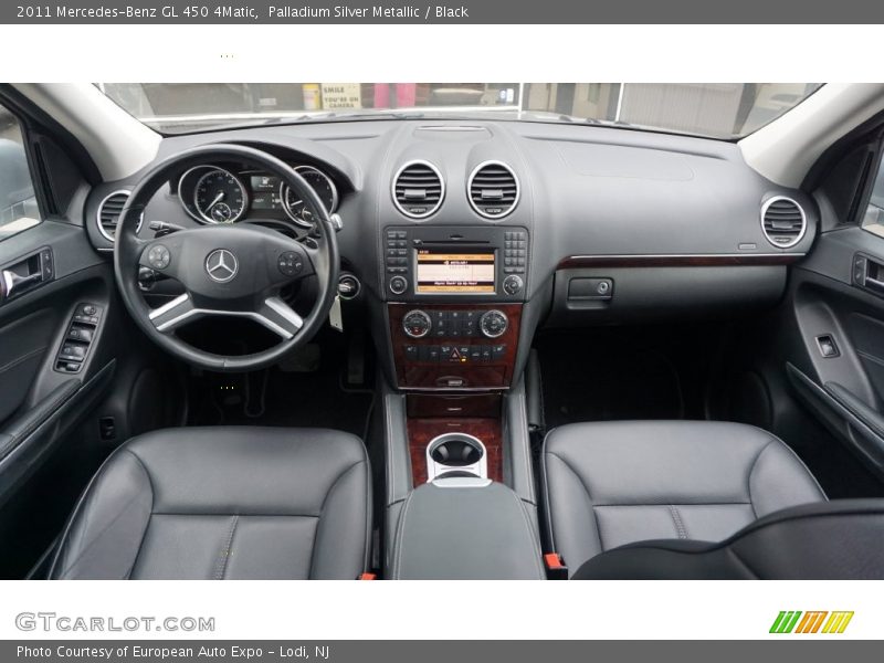 Palladium Silver Metallic / Black 2011 Mercedes-Benz GL 450 4Matic