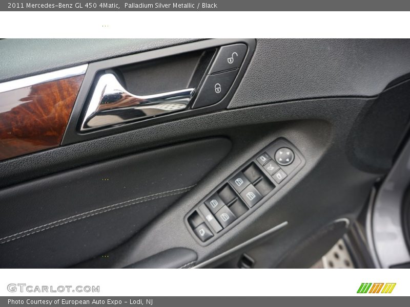 Palladium Silver Metallic / Black 2011 Mercedes-Benz GL 450 4Matic