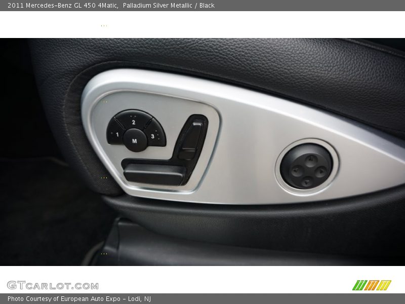 Palladium Silver Metallic / Black 2011 Mercedes-Benz GL 450 4Matic
