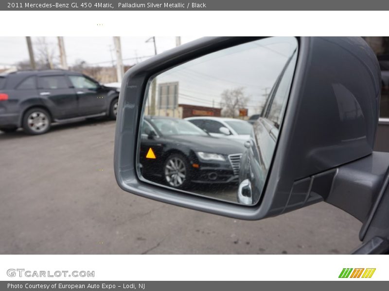 Palladium Silver Metallic / Black 2011 Mercedes-Benz GL 450 4Matic