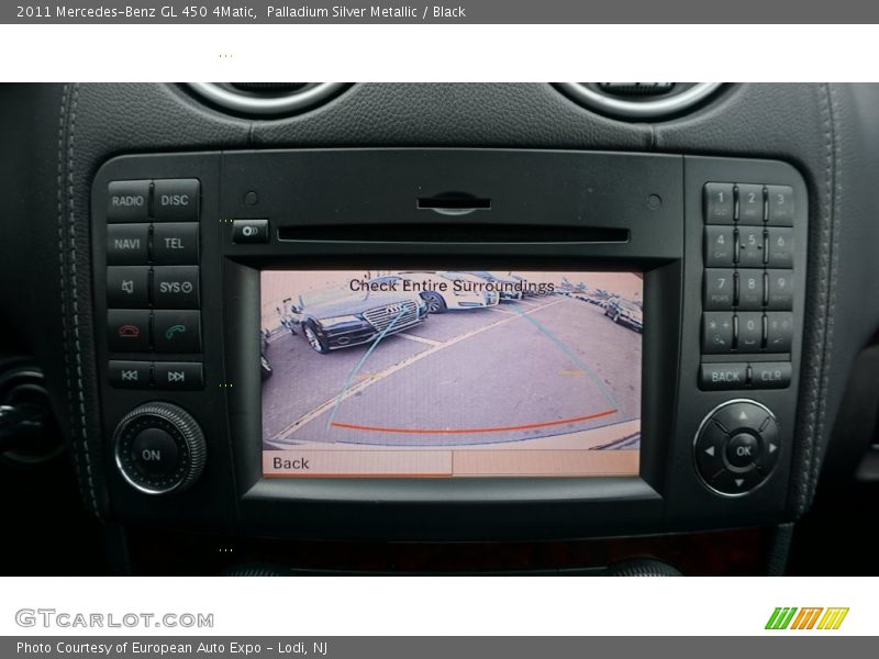 Palladium Silver Metallic / Black 2011 Mercedes-Benz GL 450 4Matic