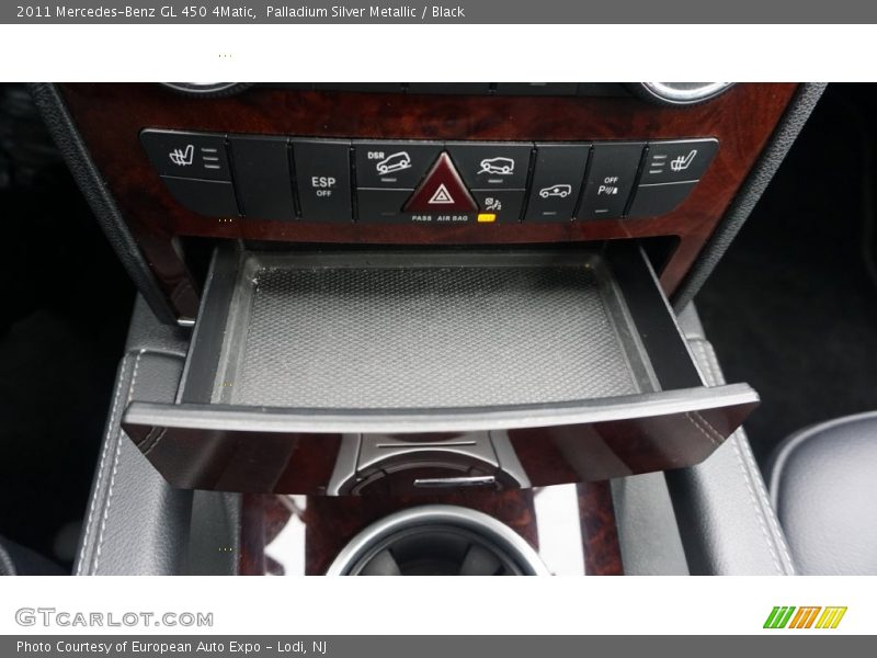 Palladium Silver Metallic / Black 2011 Mercedes-Benz GL 450 4Matic
