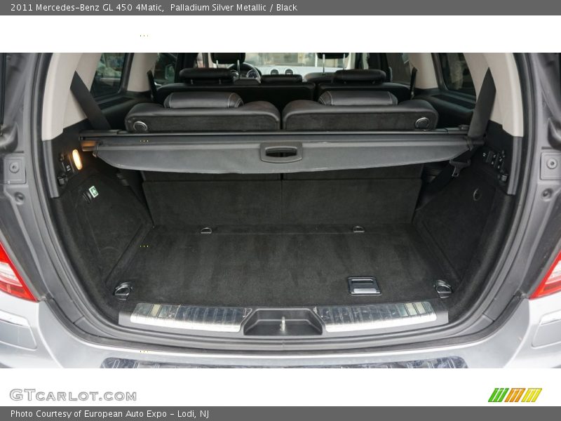 Palladium Silver Metallic / Black 2011 Mercedes-Benz GL 450 4Matic