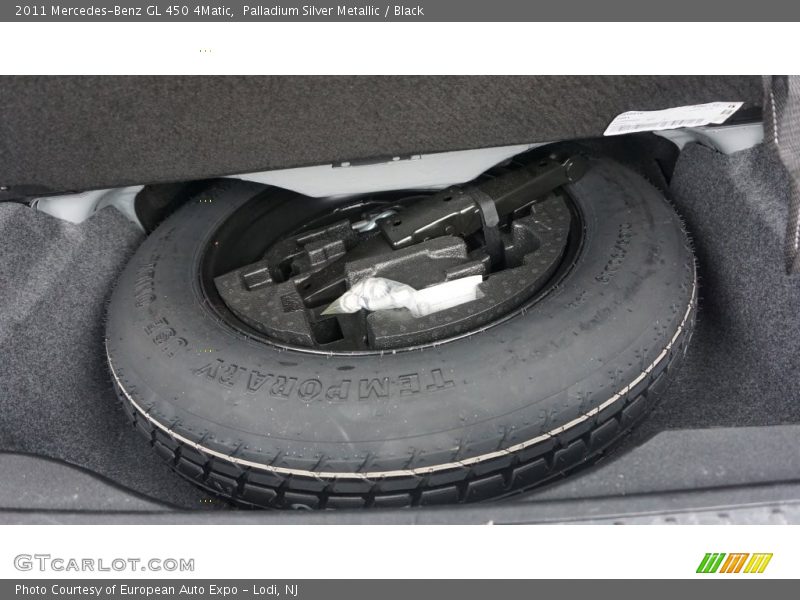 Palladium Silver Metallic / Black 2011 Mercedes-Benz GL 450 4Matic