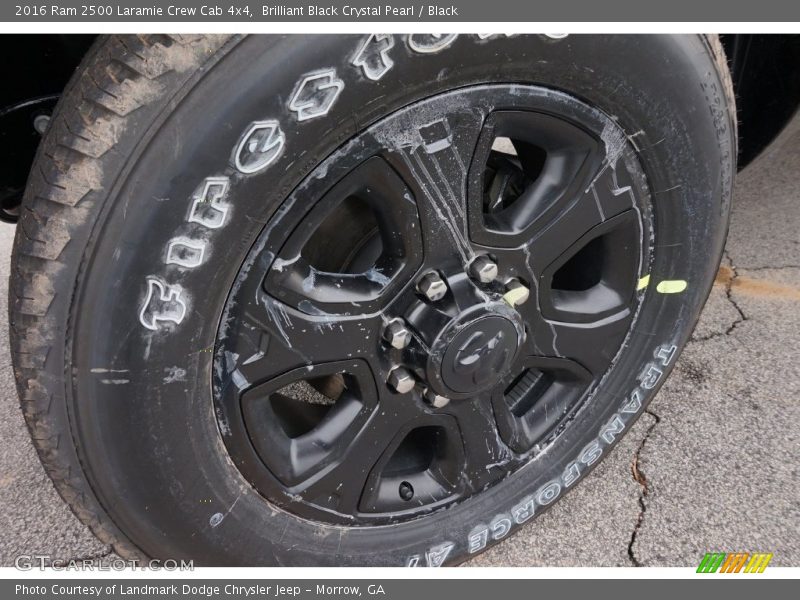 Brilliant Black Crystal Pearl / Black 2016 Ram 2500 Laramie Crew Cab 4x4