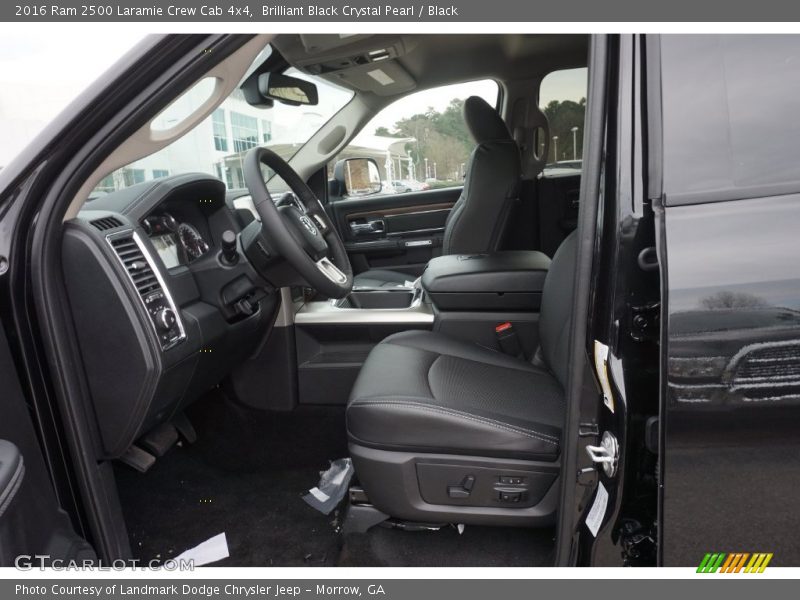 Brilliant Black Crystal Pearl / Black 2016 Ram 2500 Laramie Crew Cab 4x4