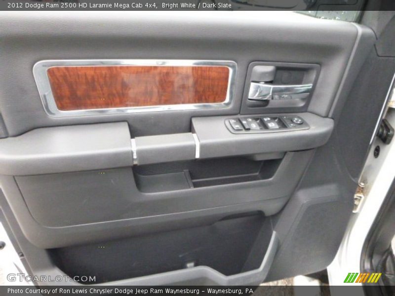 Bright White / Dark Slate 2012 Dodge Ram 2500 HD Laramie Mega Cab 4x4