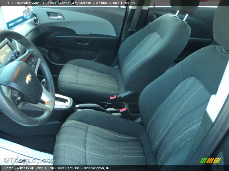 Ashen Gray Metallic / Jet Black/Dark Titanium 2014 Chevrolet Sonic LT Sedan