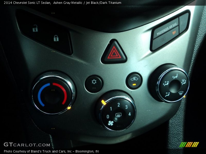 Ashen Gray Metallic / Jet Black/Dark Titanium 2014 Chevrolet Sonic LT Sedan