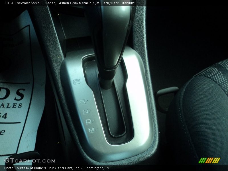Ashen Gray Metallic / Jet Black/Dark Titanium 2014 Chevrolet Sonic LT Sedan