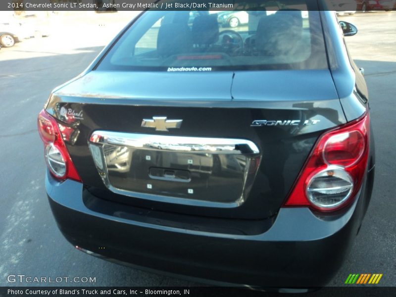 Ashen Gray Metallic / Jet Black/Dark Titanium 2014 Chevrolet Sonic LT Sedan