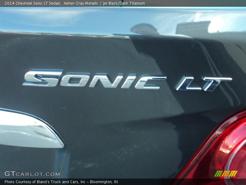 Ashen Gray Metallic / Jet Black/Dark Titanium 2014 Chevrolet Sonic LT Sedan