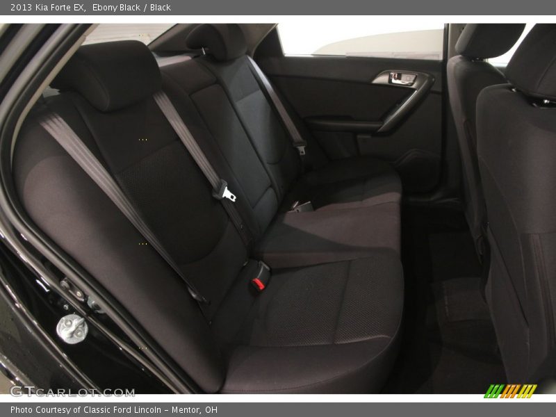 Ebony Black / Black 2013 Kia Forte EX