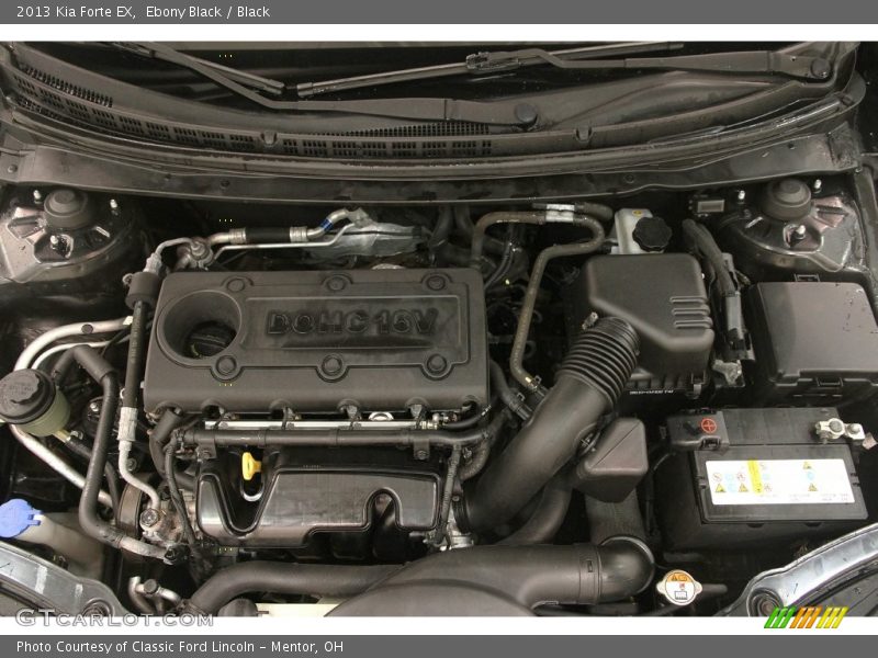 Ebony Black / Black 2013 Kia Forte EX