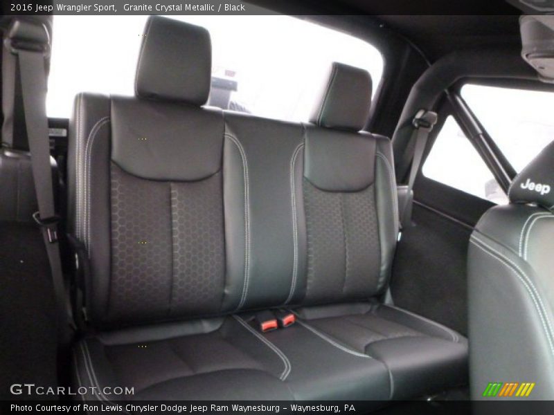 Granite Crystal Metallic / Black 2016 Jeep Wrangler Sport