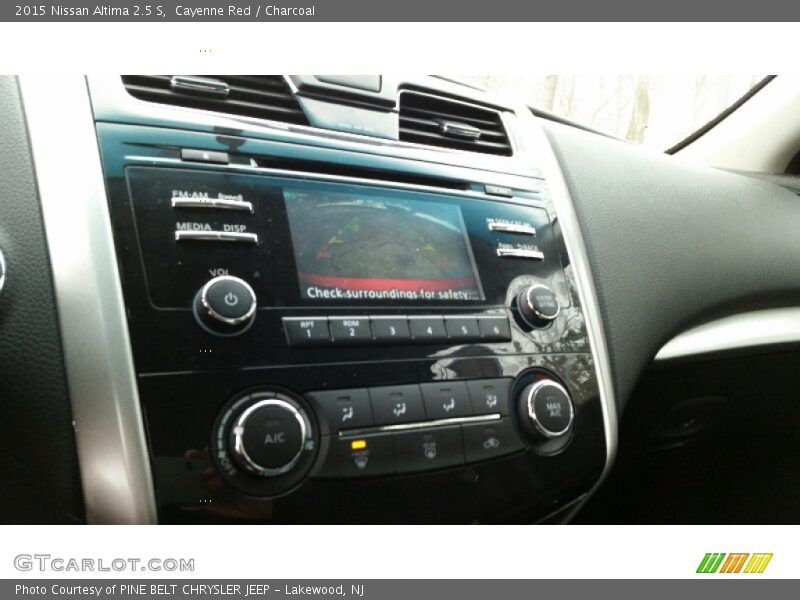 Cayenne Red / Charcoal 2015 Nissan Altima 2.5 S