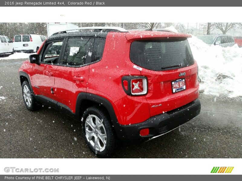 Colorado Red / Black 2016 Jeep Renegade Limited 4x4