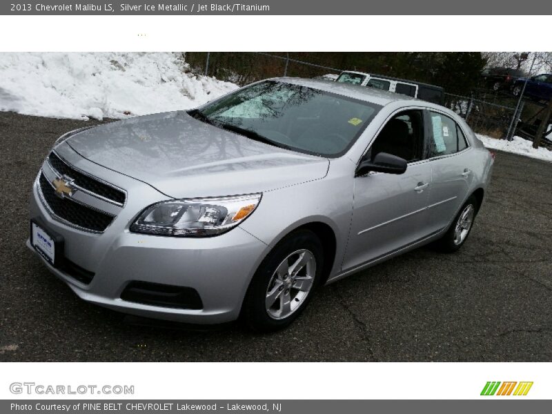 Silver Ice Metallic / Jet Black/Titanium 2013 Chevrolet Malibu LS