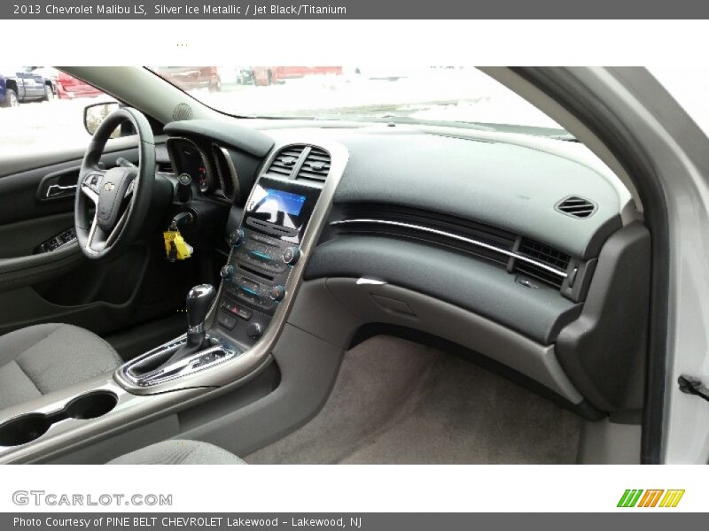 Silver Ice Metallic / Jet Black/Titanium 2013 Chevrolet Malibu LS