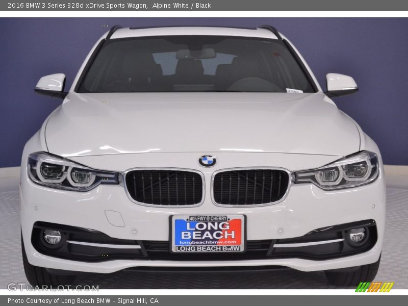 Alpine White / Black 2016 BMW 3 Series 328d xDrive Sports Wagon
