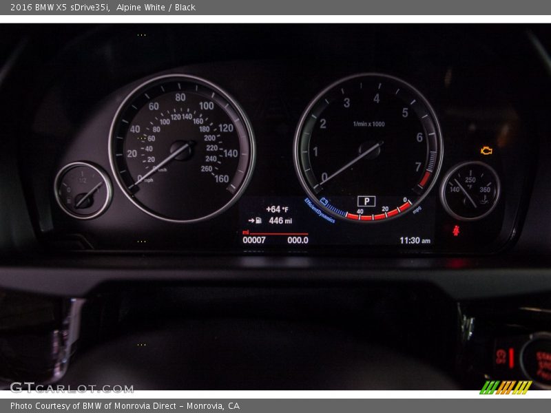 Alpine White / Black 2016 BMW X5 sDrive35i