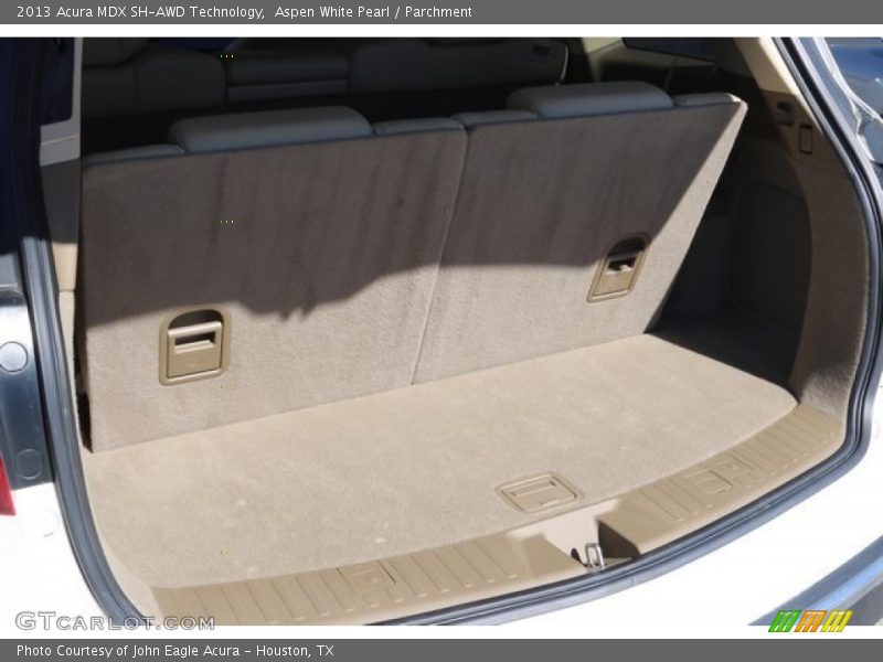 Aspen White Pearl / Parchment 2013 Acura MDX SH-AWD Technology