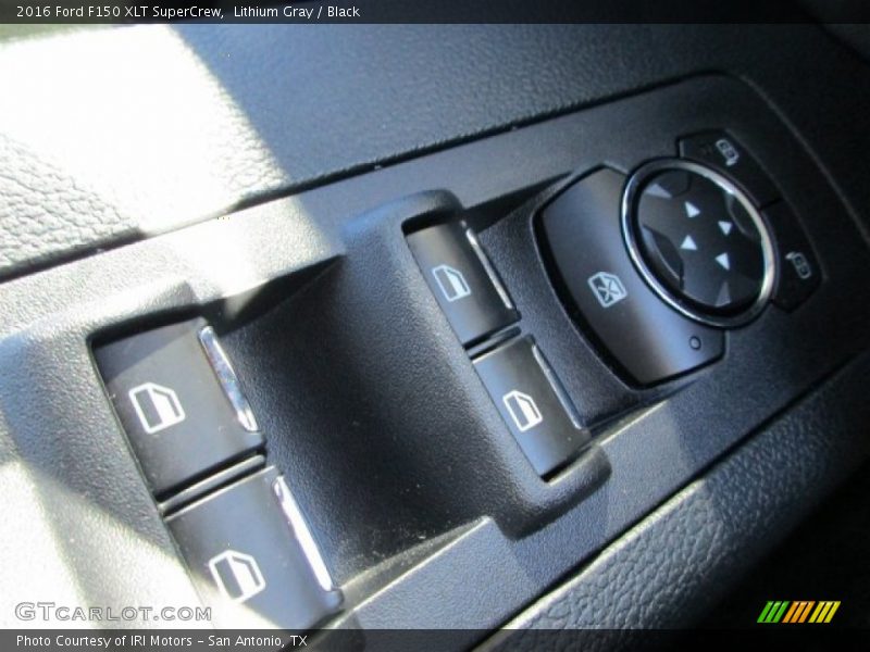 Lithium Gray / Black 2016 Ford F150 XLT SuperCrew